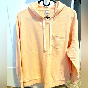 J. Crew Vintage Fleece in Soft Peach